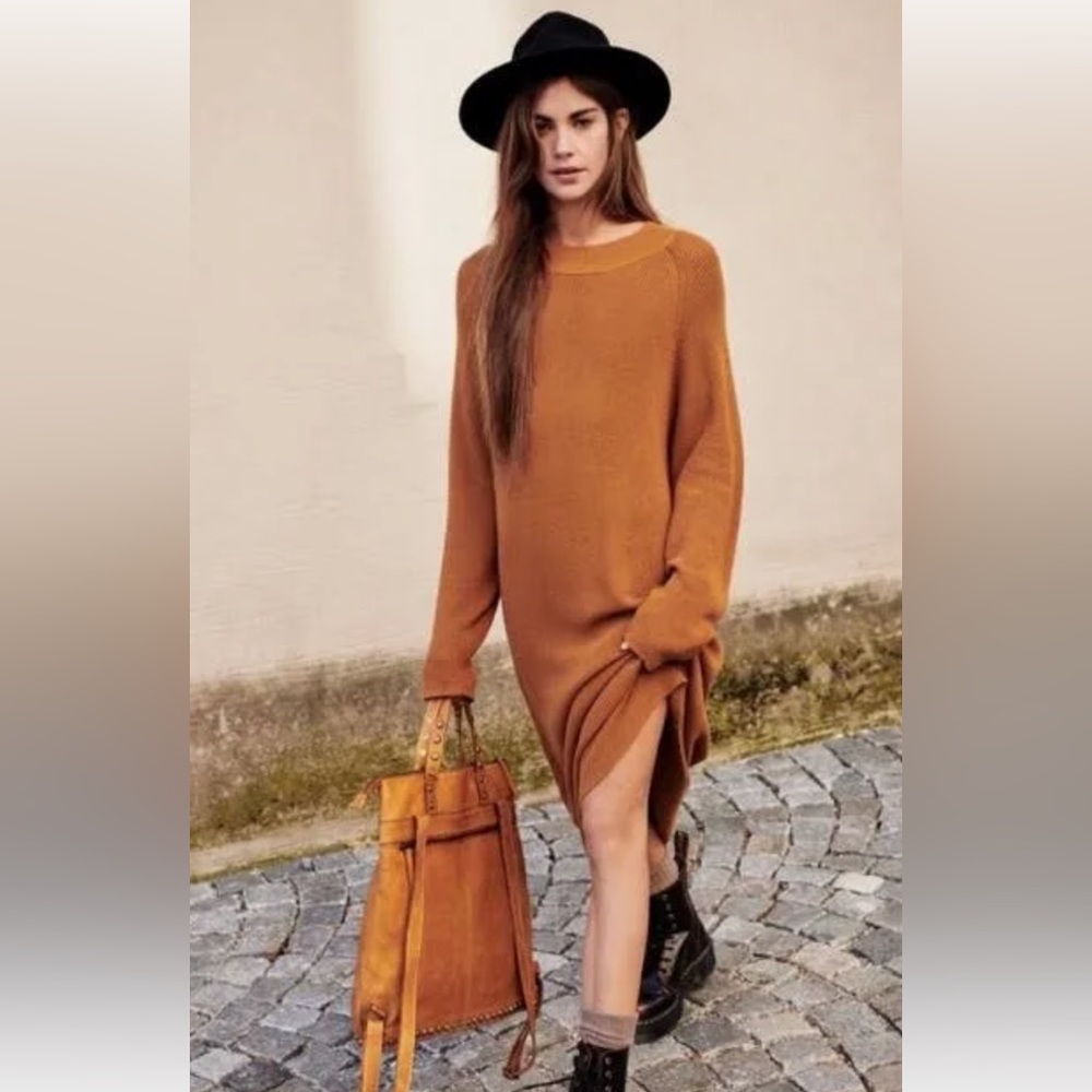 Free people beach Santa Barbara sweater dress